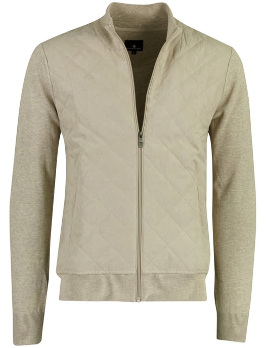 Vest State of Art beige voorkant 100% polyester - Image 1