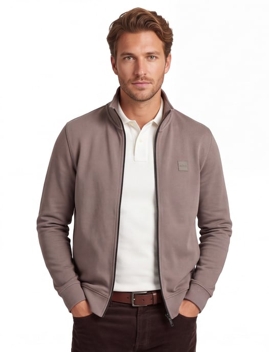 vest beige Boss Orange katoen - Image 1