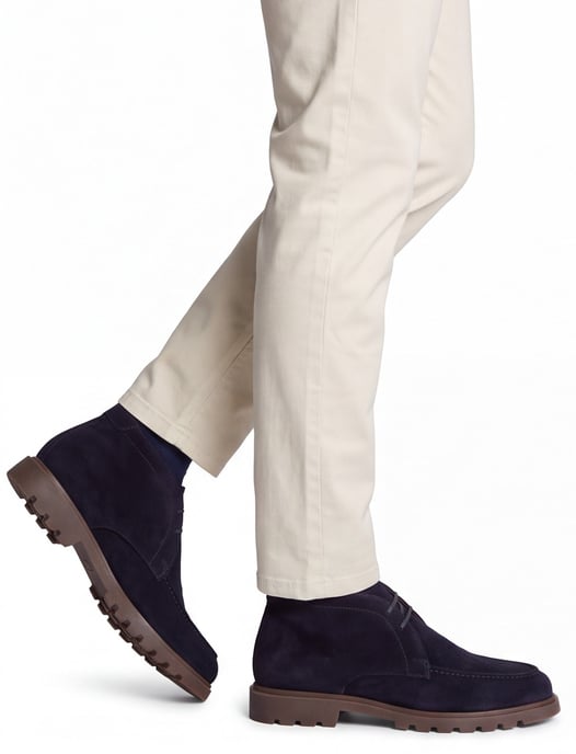 Schoenen Giorgio donkerblauw suede - Image 2