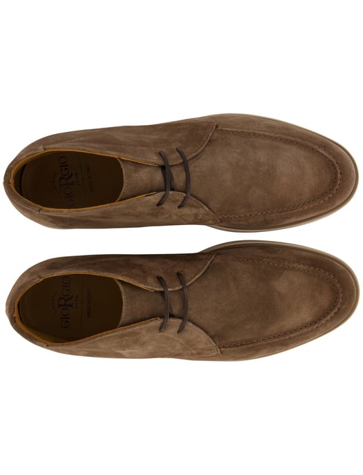 Schoenen Giorgio lichte zool met bruin suède - Image 4