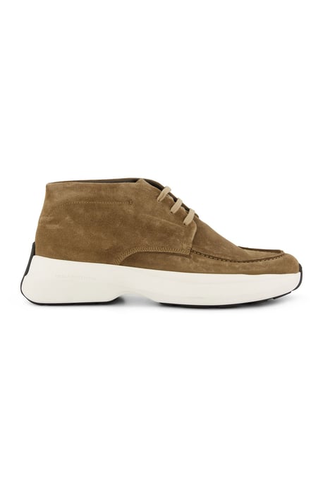 Giorgio hoge sneakers effen camel - Image 1