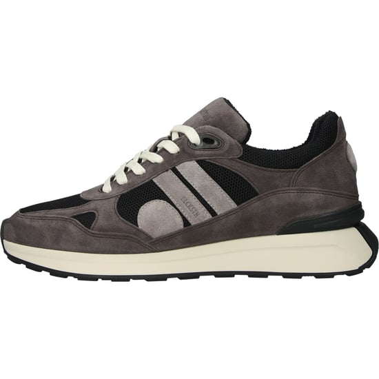 Blackstone brown black solid suede sneakers - Image 5