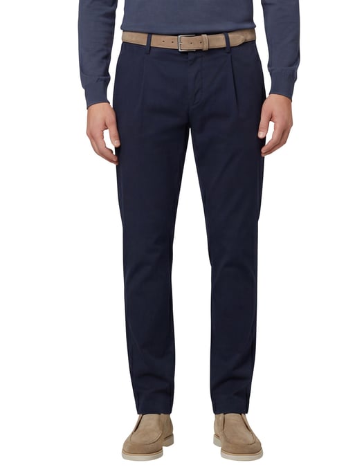 Pantalon Gardeur Pantalon donkerblauw katoen - Image 1