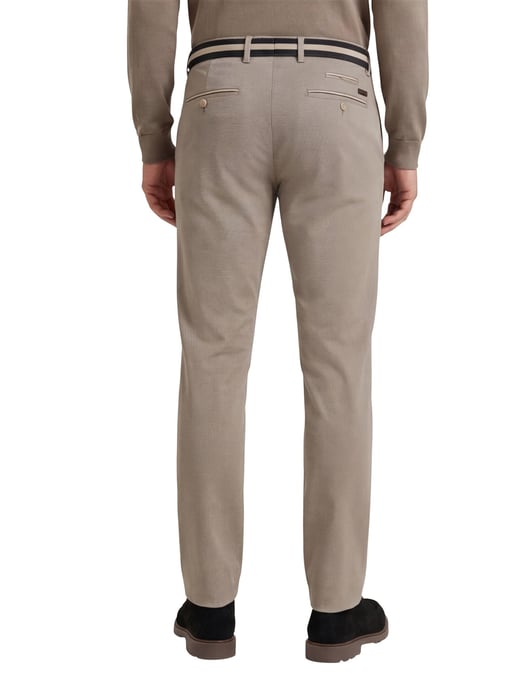 Brax Pantalon bruin katoenen effen - Image 2