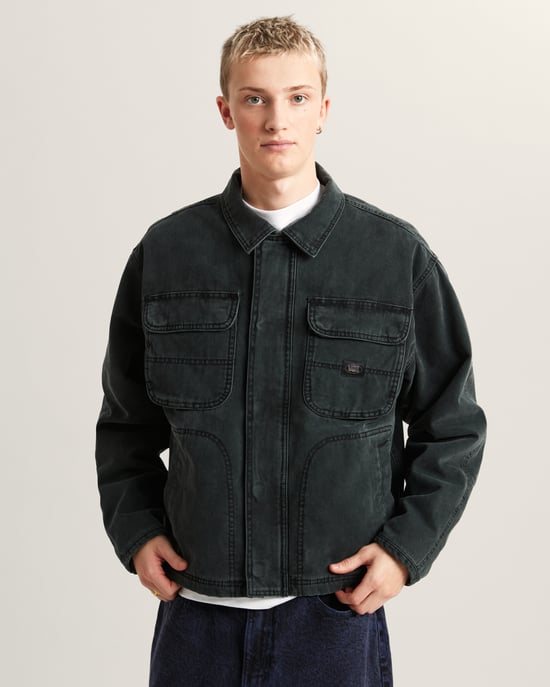 Umber Pigment Canvas Jacket - Image 4