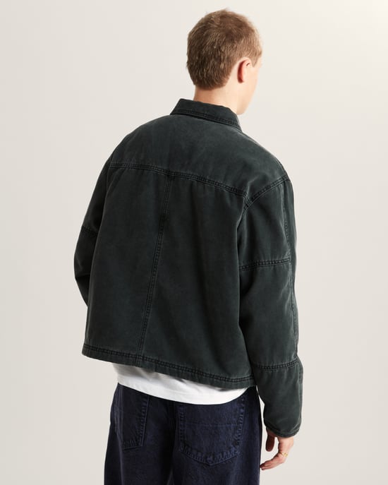 Umber Pigment Canvas Jacket - Image 5