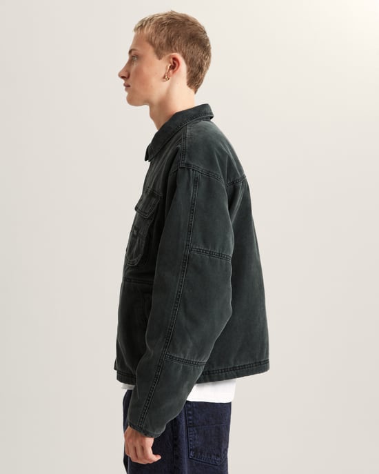 Umber Pigment Canvas Jacket - Image 6
