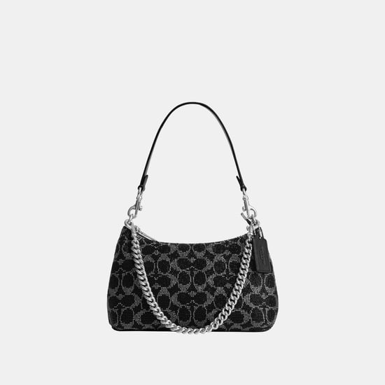 Teri Shoulder Bag In Signature Beaded Satin - Image 1