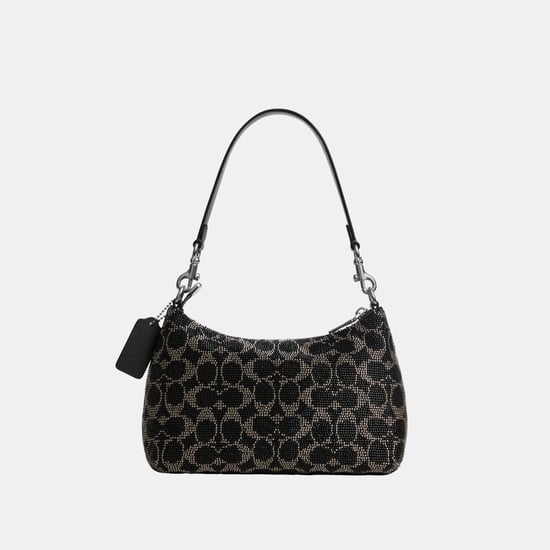 Teri Shoulder Bag In Signature Beaded Satin - Image 3
