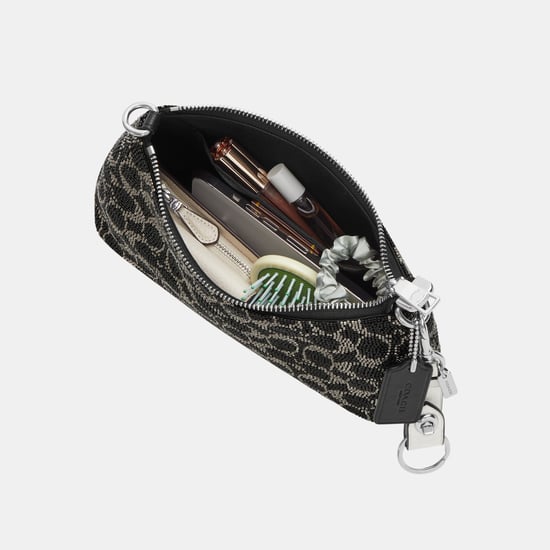 Teri Shoulder Bag In Signature Beaded Satin - Image 4