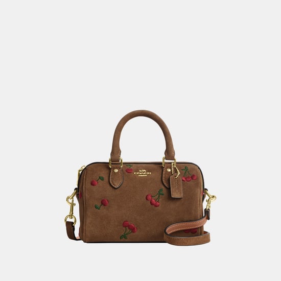 Mini Rowan Crossbody Bag With Cherry Embroidery - Image 1