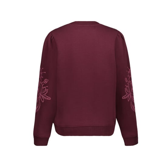 Geisha sweat sleeve embroidery 62547-24 480 burgundy/fuchsia - Image 3