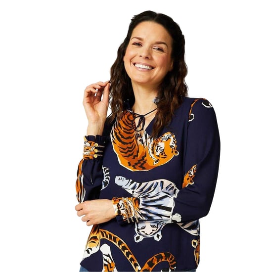 Biba Damesblouse met lange mouwen van Tiger (Veelkleurig) - Image 2