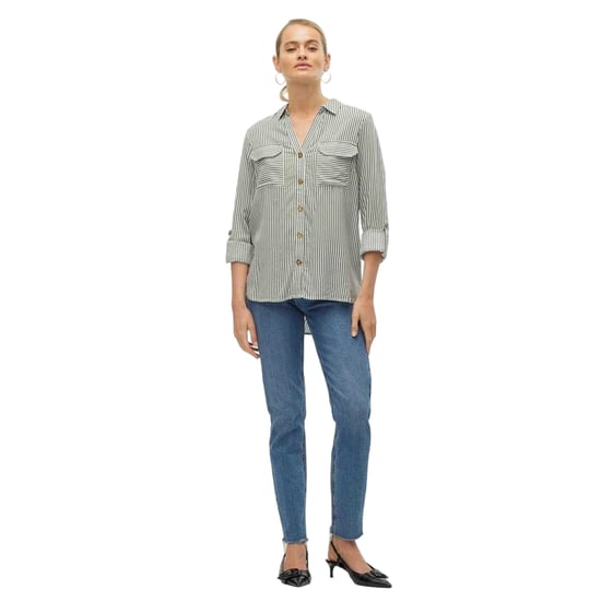 Vero Moda Womens/Ladies Regular Long-Sleeved Shirt (Laurel Wreath) - Image 1