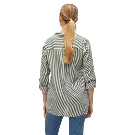 Vero Moda Womens/Ladies Regular Long-Sleeved Shirt (Laurel Wreath) - Image 3