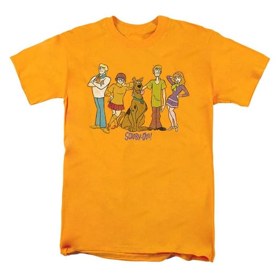 Scooby Doo Unisex Bende T-shirt voor volwassenen (Goud) - Image 1