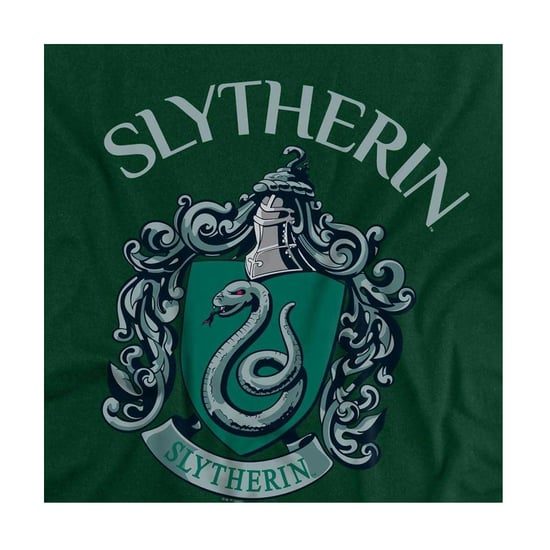 Harry Potter Unisex T-shirt voor volwassenen met het Slytherin-wapen (Jager Groen) - Image 3