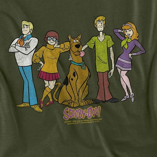 Scooby Doo Unisex Bende T-shirt voor volwassenen (Militair Groen) - Image 3