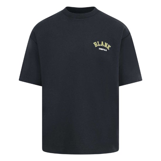 Blank Essentials Mens College Oversized T-Shirt (Black) - Image 1