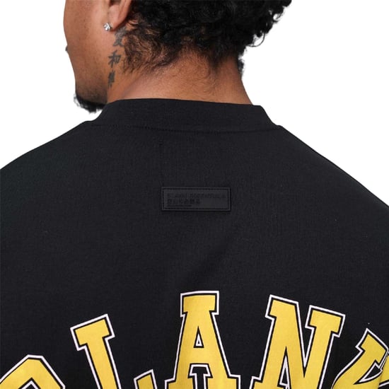 Blank Essentials Mens College Oversized T-Shirt (Black) - Image 3