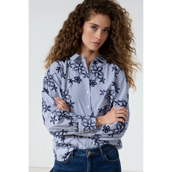 Tramontana Blouse navy - Image 5