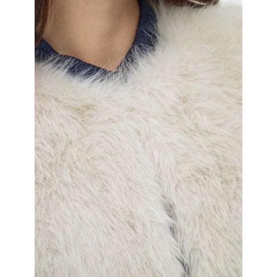 Jacqueline de Yong ora faux fur waistcoat otw sie 15359348 birch - Image 2