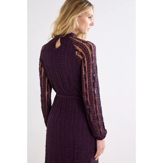 Tramontana Dress aubergine noir - Image 3