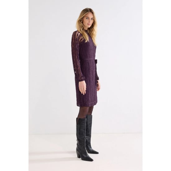 Tramontana Dress aubergine noir - Image 4