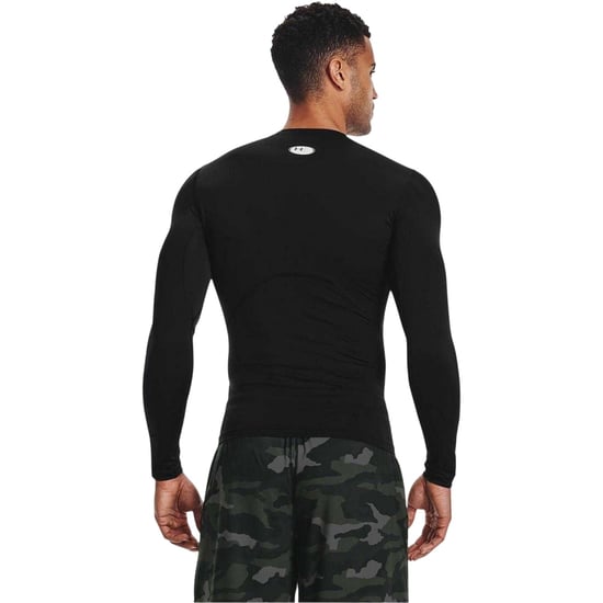 Under Armour HeatGear-basislaagshirt voor heren (Zwart) - Image 3