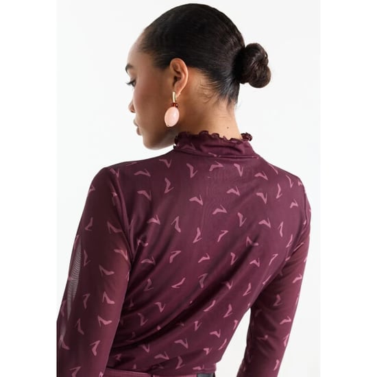 Jansen Amsterdam Jola topturtle neck mhp148 wine rose - Image 3