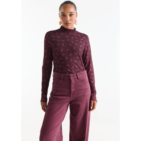 Jansen Amsterdam Jola topturtle neck mhp148 wine rose - Image 6