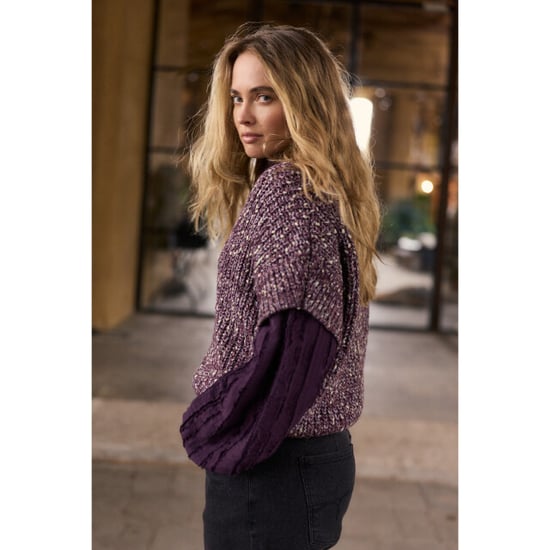 Tramontana Jumper deep plum - Image 3