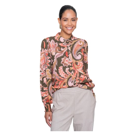 Geisha Blouse olive - Image 3