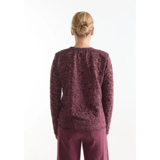 Jansen Amsterdam Kiki top fl155 lace wine - Image 2