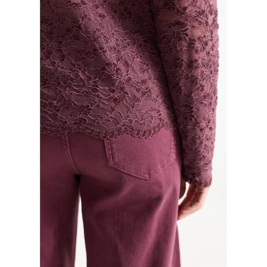 Jansen Amsterdam Kiki top fl155 lace wine - Image 6