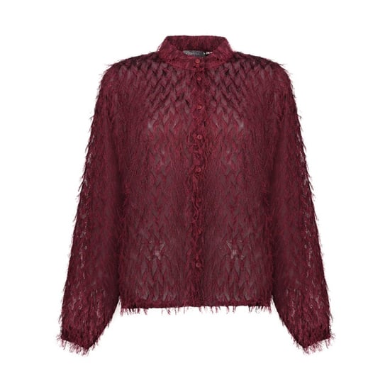 Geisha Blouse burgundy - Image 2