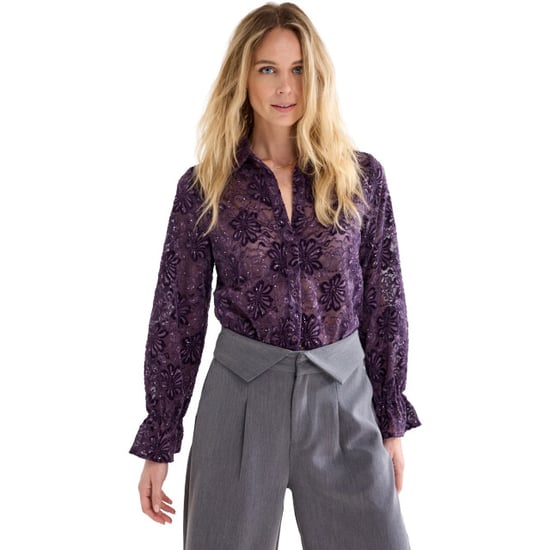 Tramontana Blouse aubergine noir - Image 1