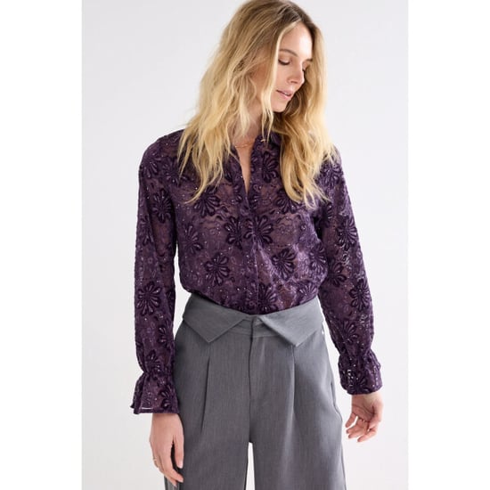 Tramontana Blouse aubergine noir - Image 3