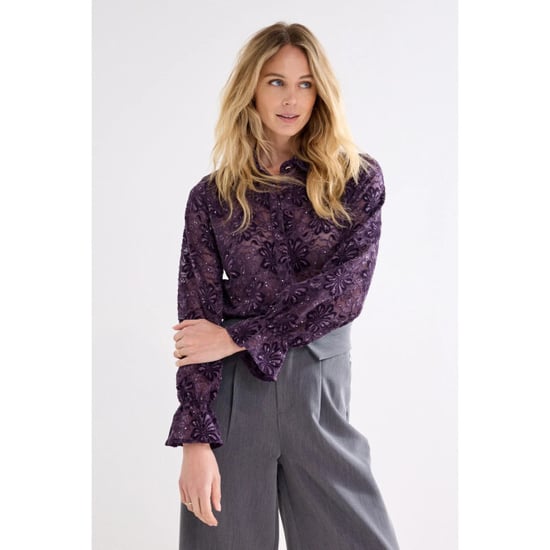 Tramontana Blouse aubergine noir - Image 4