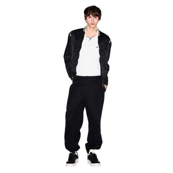 Armani Exchange Heren Logo Poloshirt (Gebroken wit) - Image 4