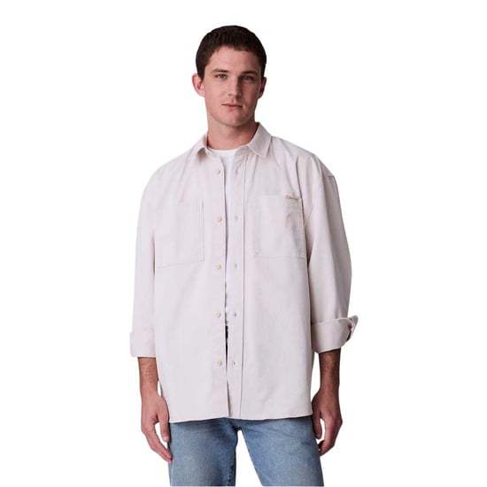 Calvin Klein Heren Chambray Overhemd (Krijt) - Image 2