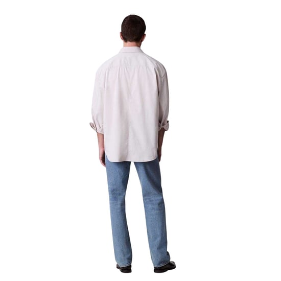 Calvin Klein Heren Chambray Overhemd (Krijt) - Image 3