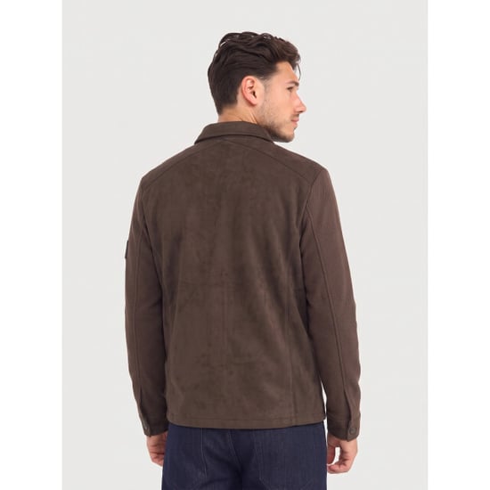 Blue Industry 2-tone overshirt | - Image 4