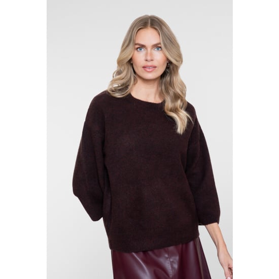 Geisha pullover 3/4 sleeves 64586-14 775 brown - Image 5
