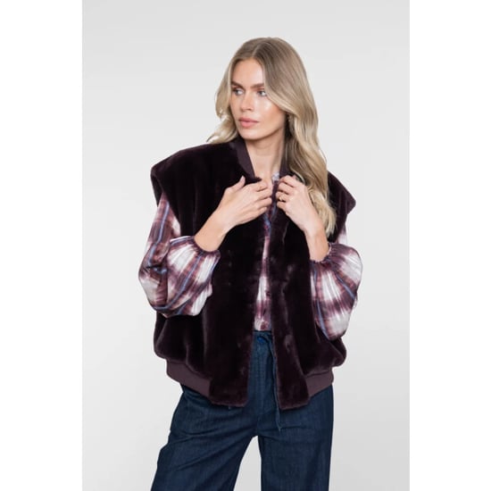 Geisha 65559-21 480 gilet fur with rib burgundy - Image 6
