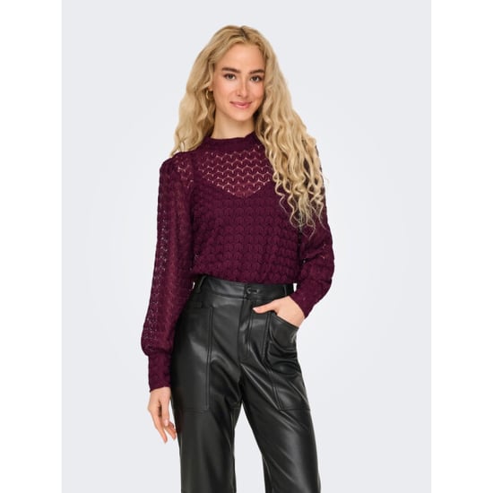 Jacqueline de Yong avery l/s lace top jrs noos 15268408 fig - Image 2