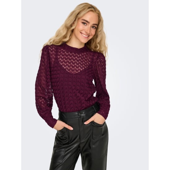 Jacqueline de Yong avery l/s lace top jrs noos 15268408 fig - Image 3