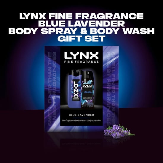 LYNX Fine Fragrance Blue Lavender Gift Set 2 piece, Pack of 2 - Image 4