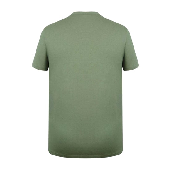 Firetrap Mens Logo Cotton T-Shirt (Khaki Green) - Image 2