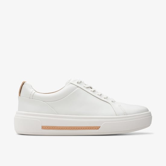 Hollyhock Walk Off White Lea Trainers - Image 1